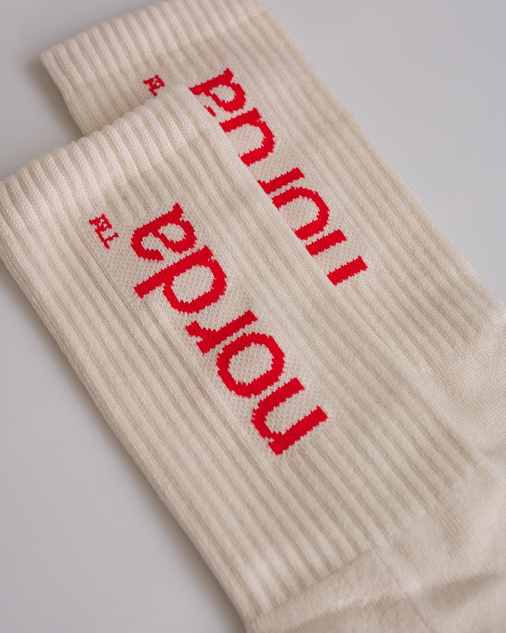 Norda Retro Sock Cream