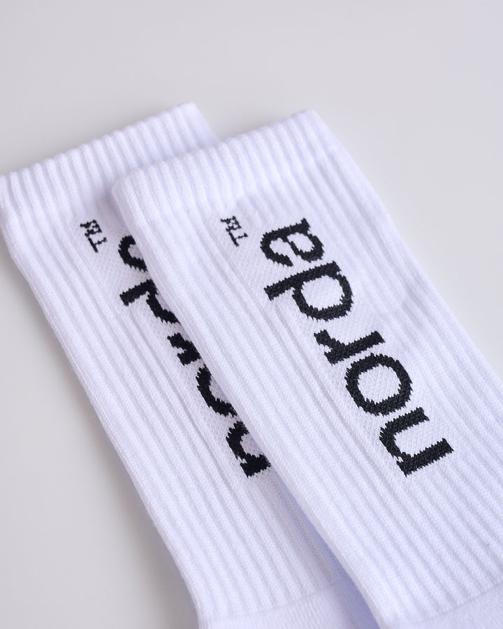 Norda Retro Sock White