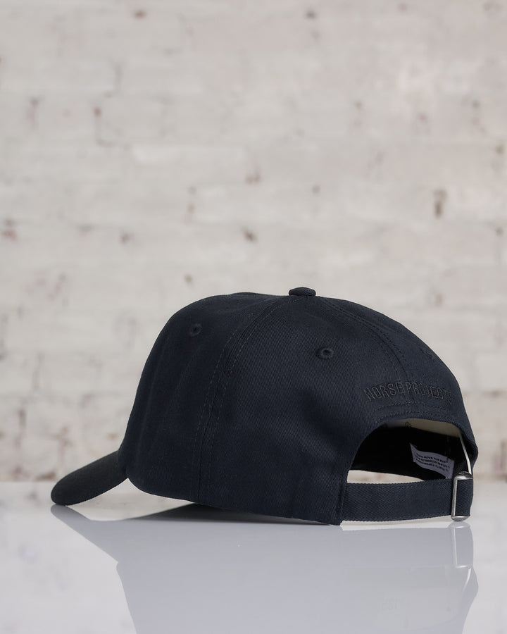 Norse Projects Felt N Sports Cap Black