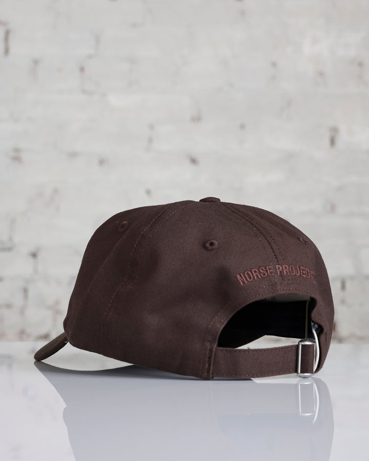 Norse Projects Felt N Sports Cap Espresso