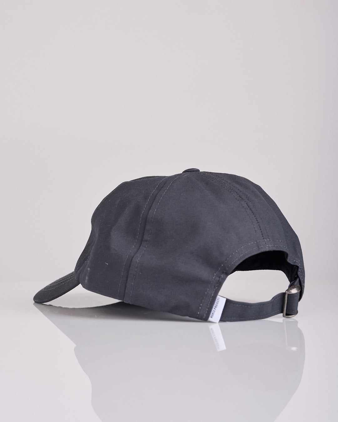 Norse Projects Gear Cotton Twill Sports Cap Charcoal Grey