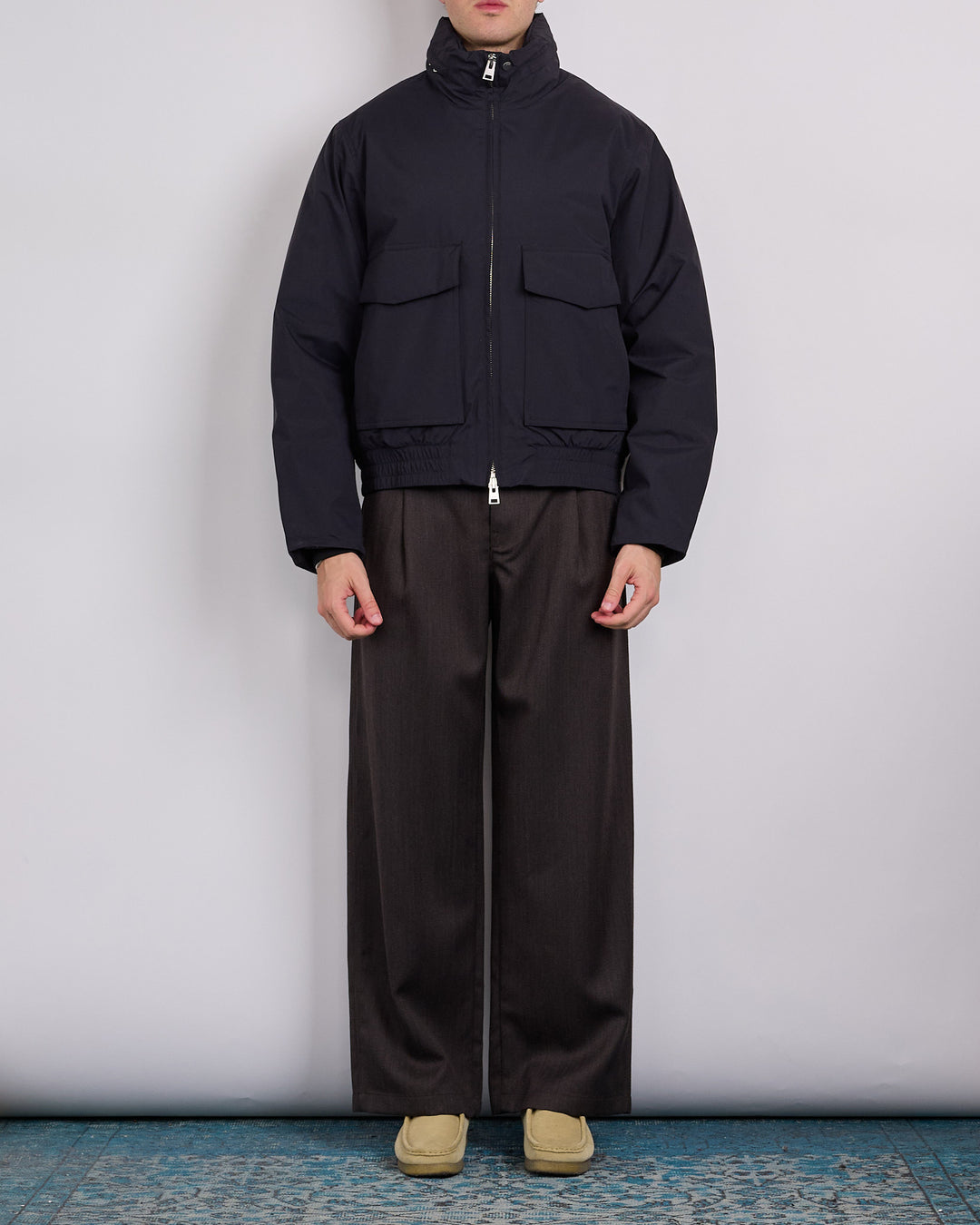 Norse Projects Katstrup Gore-Tex Windstopper Bomber Jacket Black