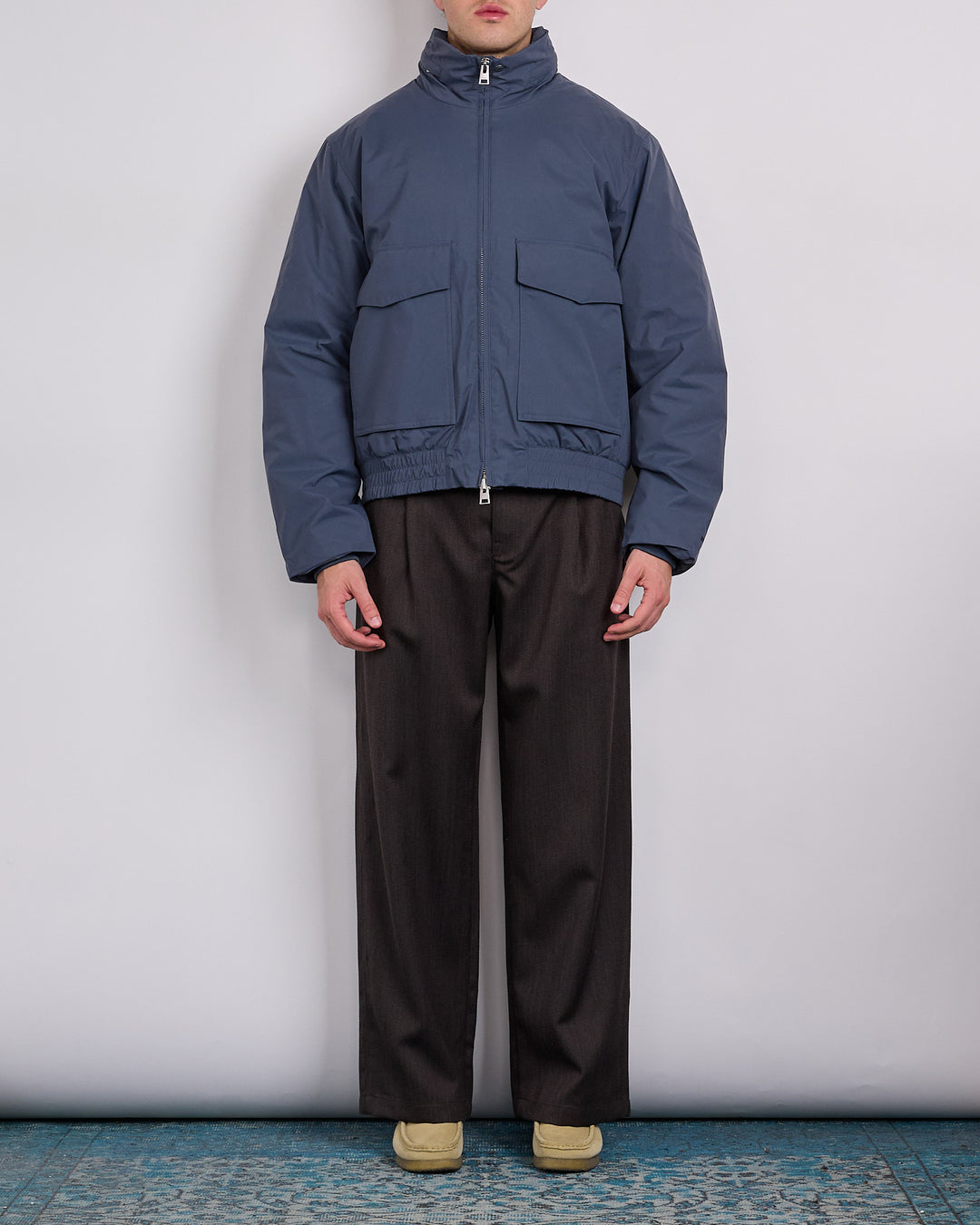 Norse Projects Katstrup Gore-Tex Windstopper Bomber Jacket Graphite
