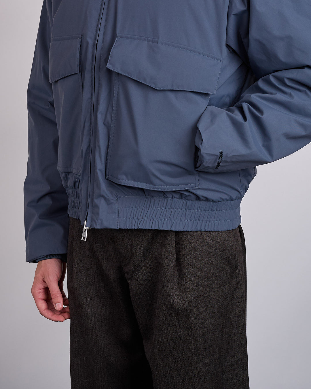 Norse Projects Katstrup Gore-Tex Windstopper Bomber Jacket Graphite