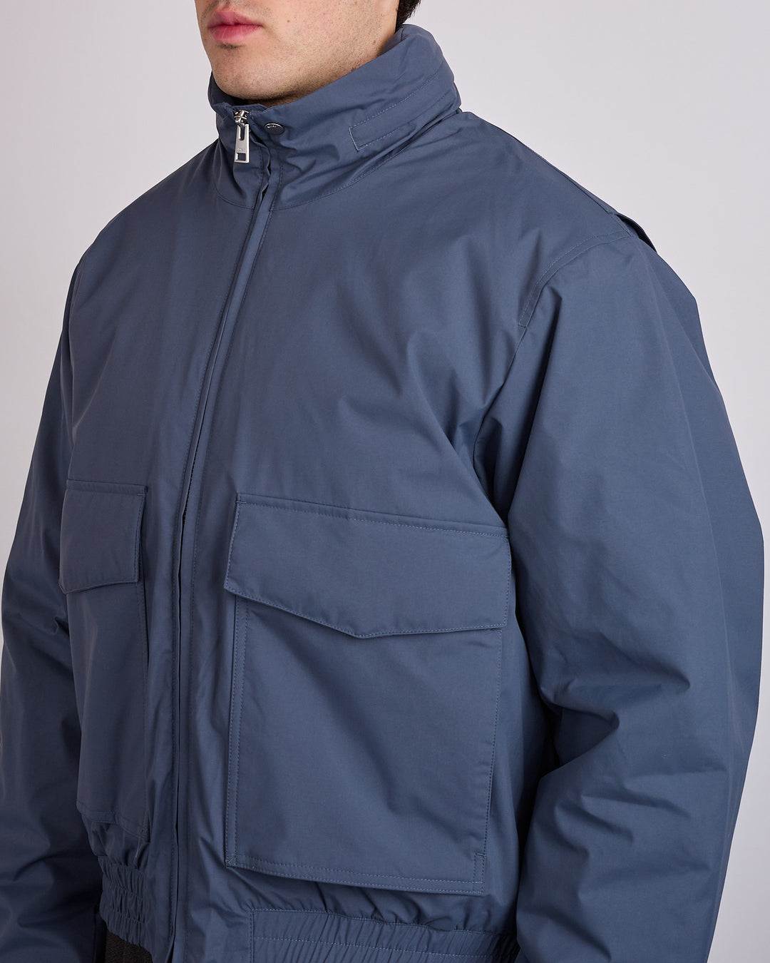 Norse Projects Katstrup Gore-Tex Windstopper Bomber Jacket Graphite