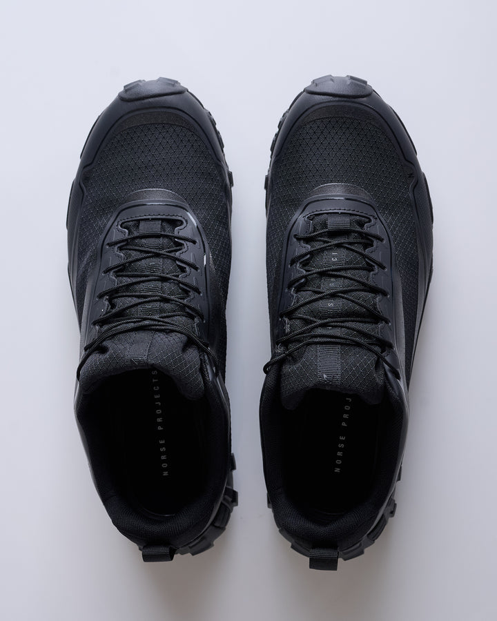 Norse Projects Lace-Up Hyper Runner V08 Black