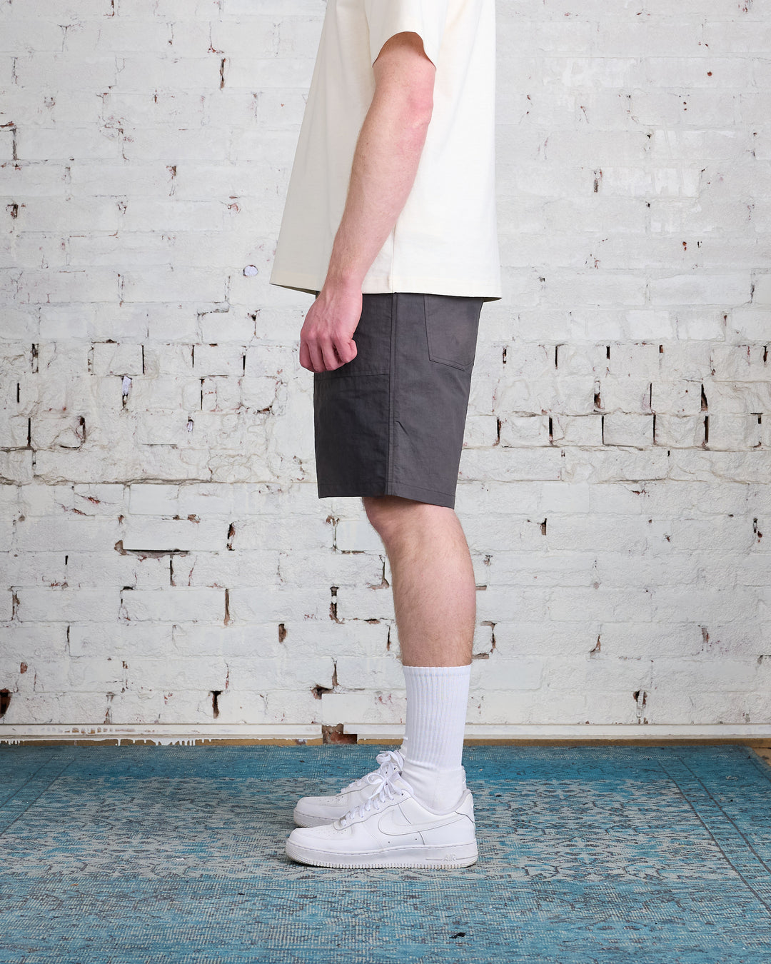 Norse Projects Lucas Relaxed Wave Dye Short Black