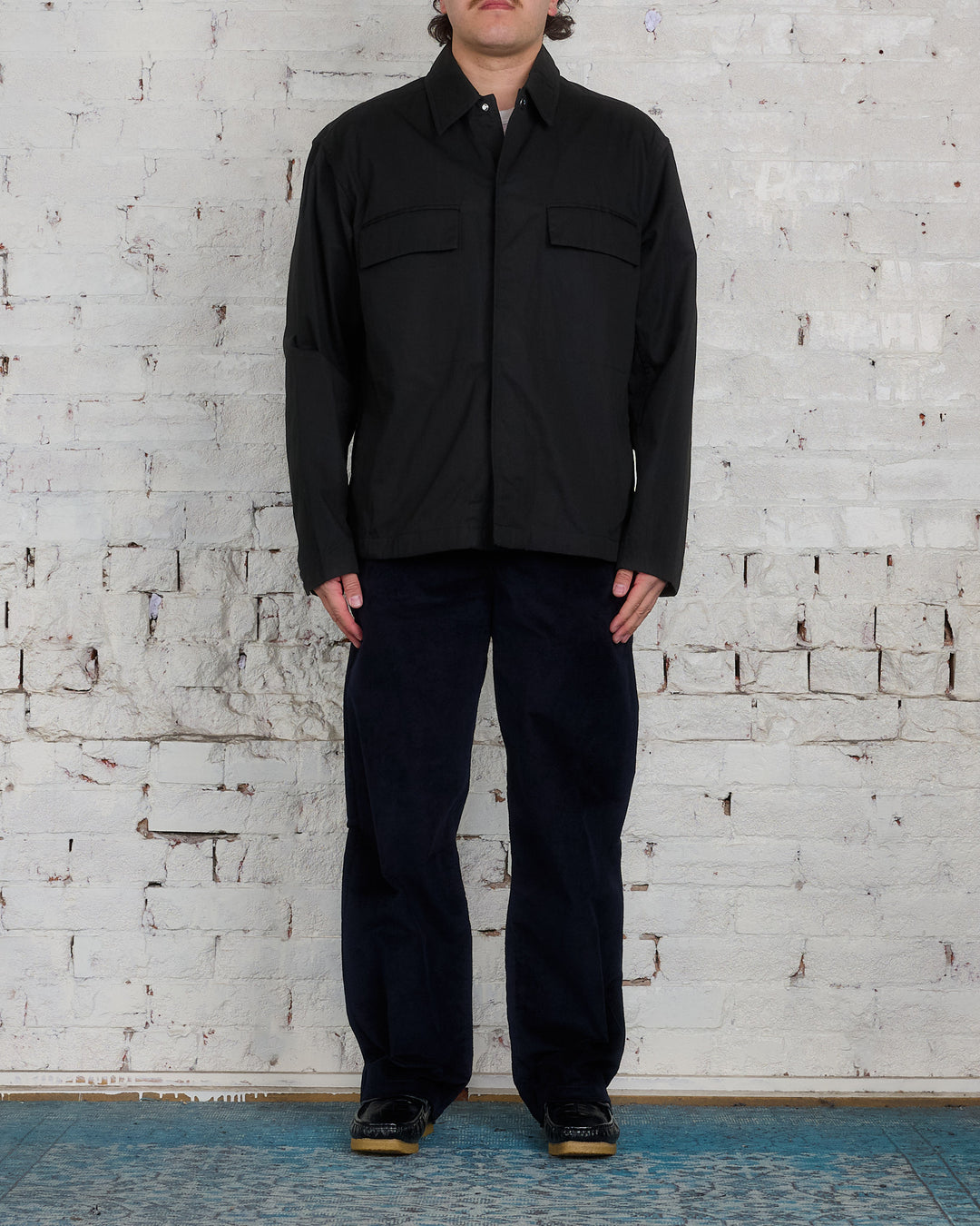 Norse Projects Ragnar Relaxed Solotex Corduroy Pant Dark Navy