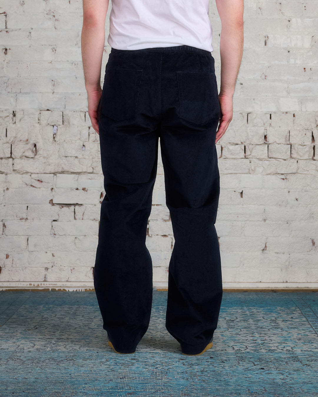 Norse Projects Ragnar Relaxed Solotex Corduroy Pant Dark Navy