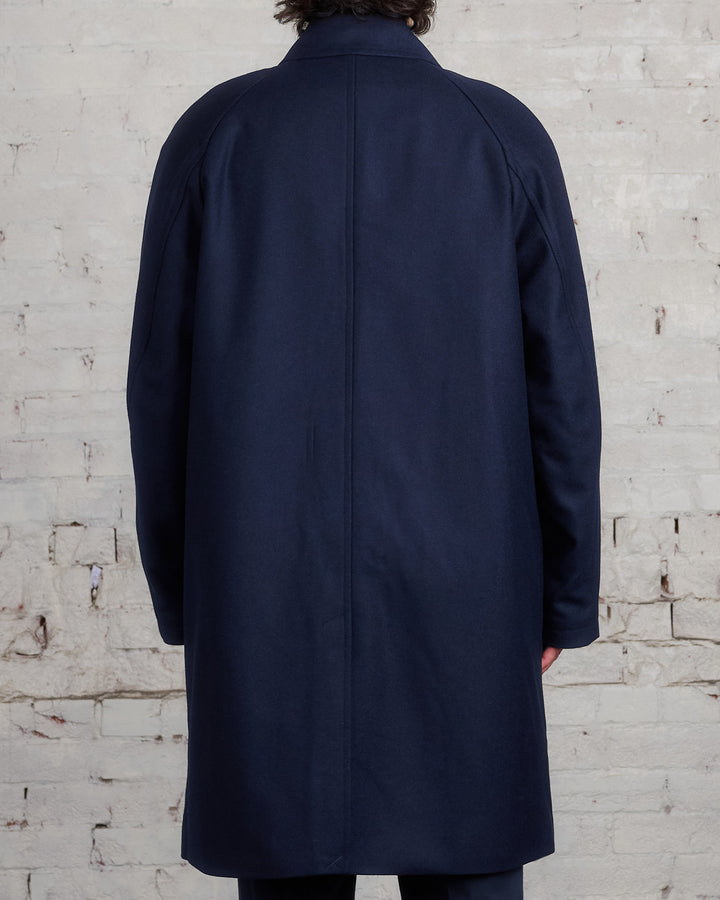 Norse Projects Vargo Wool Gore-Tex Coat Dark Navy