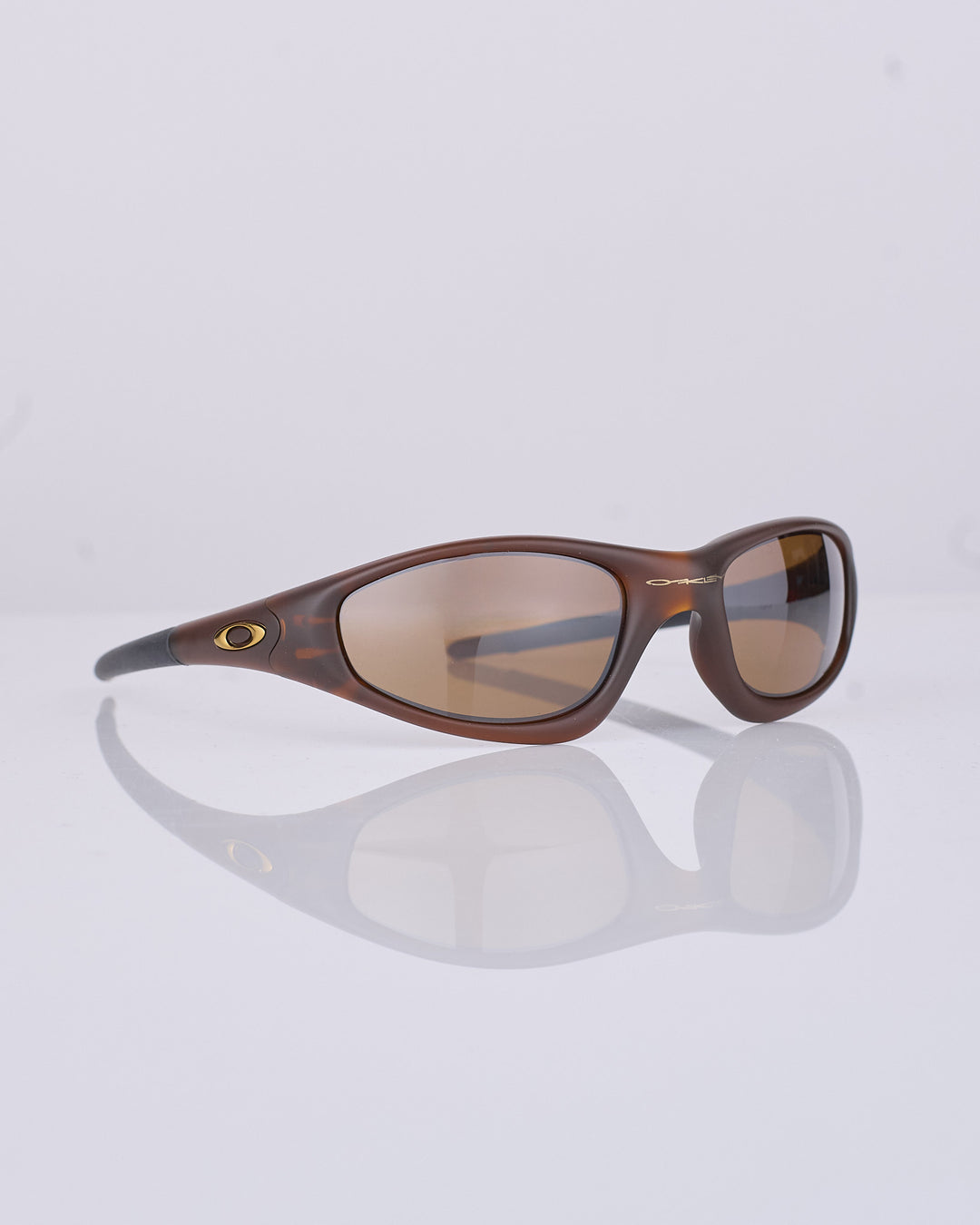 Oakley Straight Jacket 99 Sunglass Matte Rootbeer Prizm Tungsten