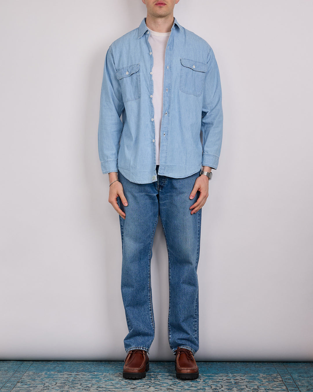 OrSlow 105 90's Denim Jean Denim Used