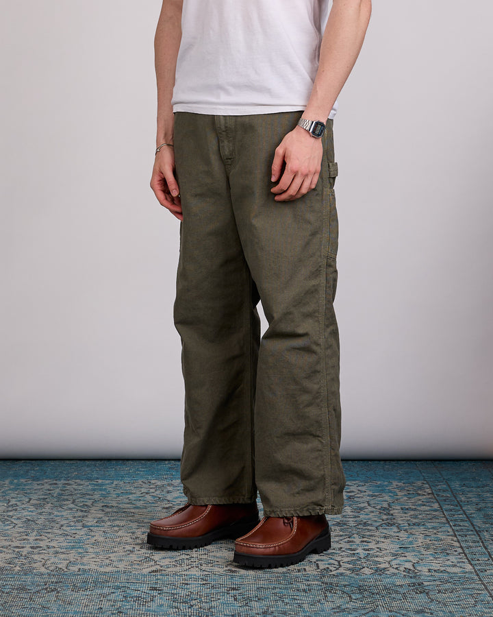 OrSlow Dad's Fit Oxford Painter Pant Army Green