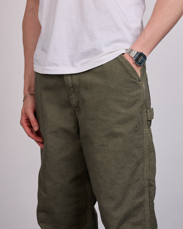 OrSlow Dad's Fit Oxford Painter Pant Army Green