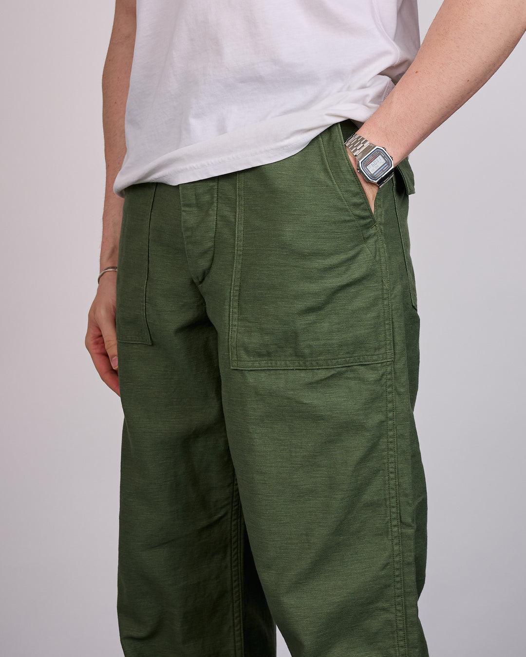 OrSlow U.S. Army Fatigue Regular Fit Pant Green