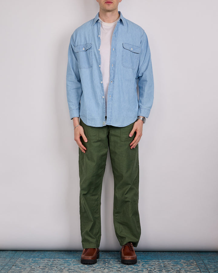 OrSlow U.S. Army Fatigue Regular Fit Pant Green