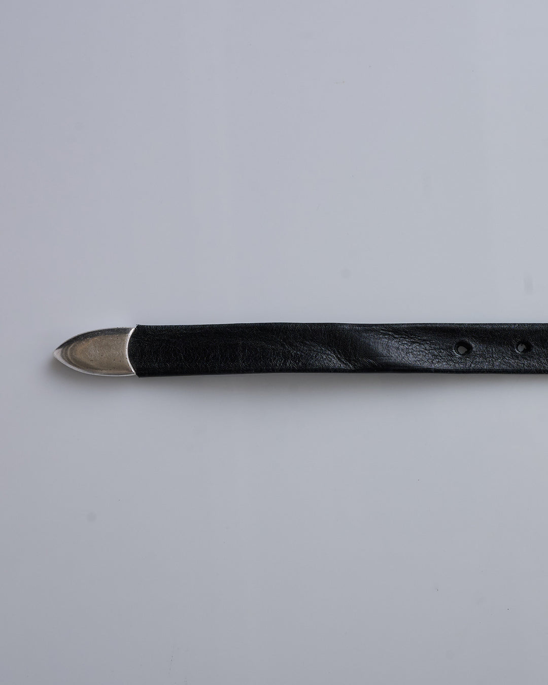 Our Legacy 2cm Belt Black Leather