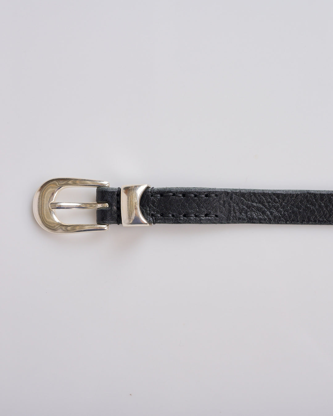 Our Legacy 2cm Belt Leather Black