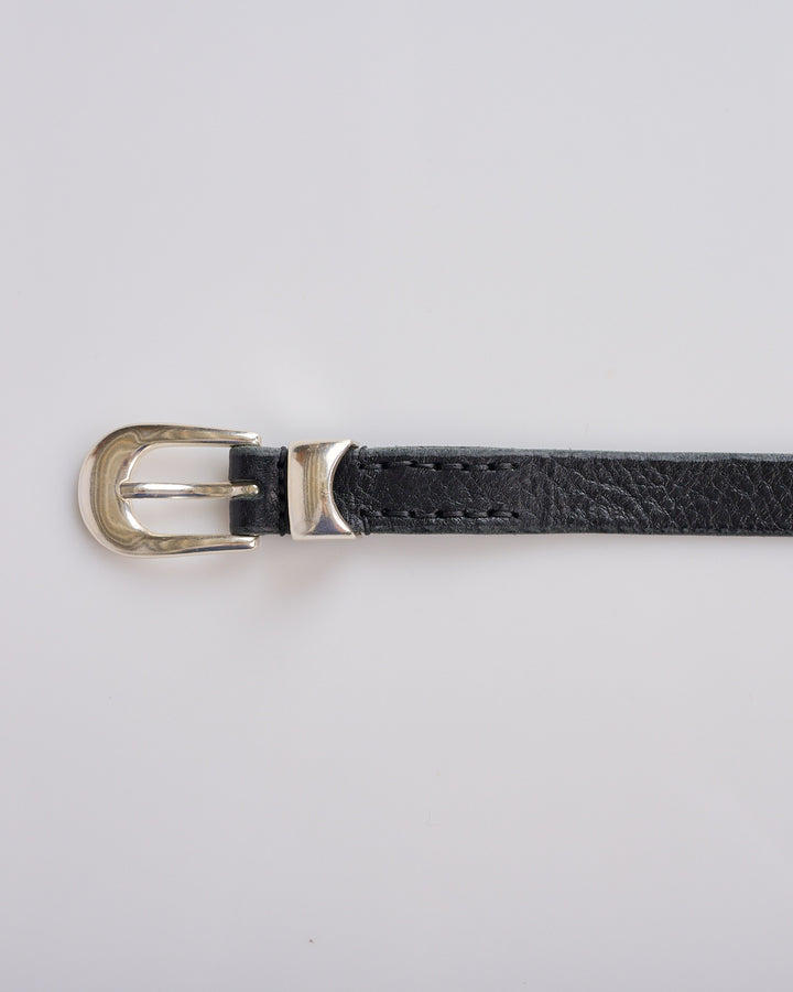 Our Legacy 2cm Belt Leather Black