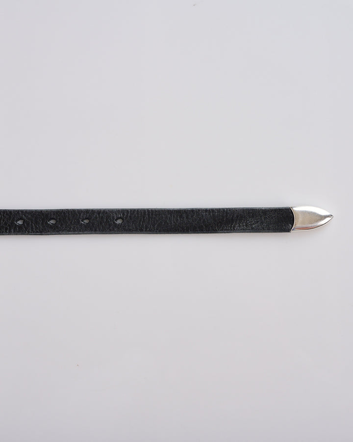 Our Legacy 2cm Belt Leather Black