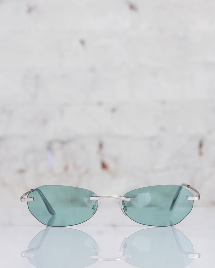 Our Legacy Adorable Sunglass Matte Silver