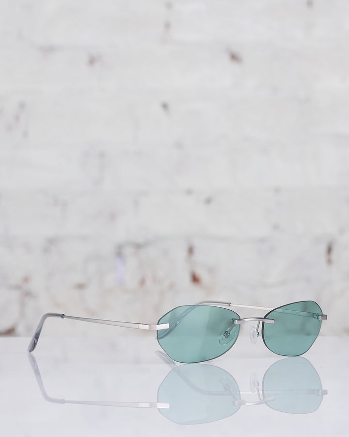 Our Legacy Adorable Sunglass Matte Silver