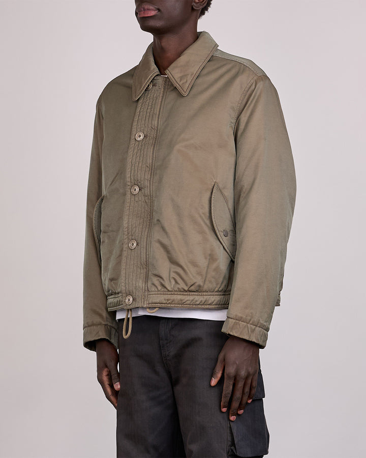 Our Legacy Auto Jacket Taupe Smoke Twinshade Twill