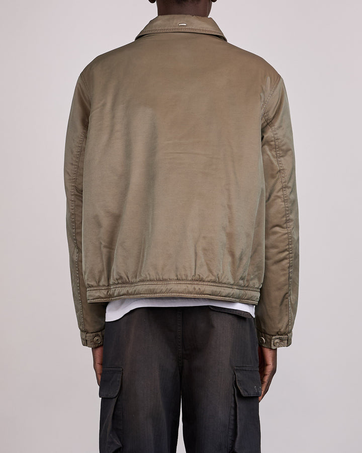 Our Legacy Auto Jacket Taupe Smoke Twinshade Twill