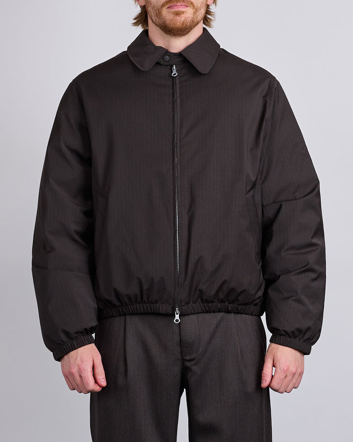 Our Legacy Avenue Puffa Jacket Churchill Stripe Membrane Wool