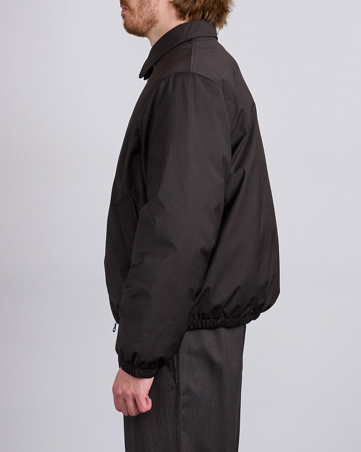 Our Legacy Avenue Puffa Jacket Churchill Stripe Membrane Wool