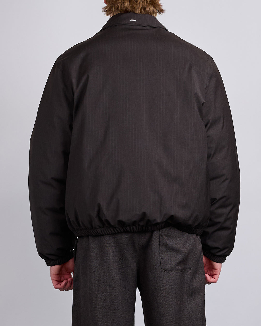 Our Legacy Avenue Puffa Jacket Churchill Stripe Membrane Wool