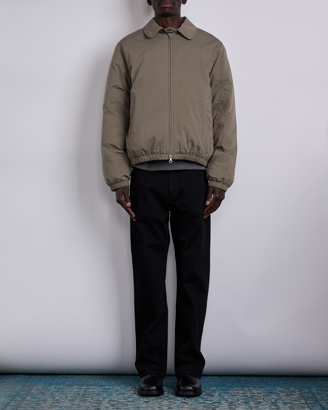 Our Legacy Avenue Puffa Jacket Solaro Sage Tide Cotton Nylon