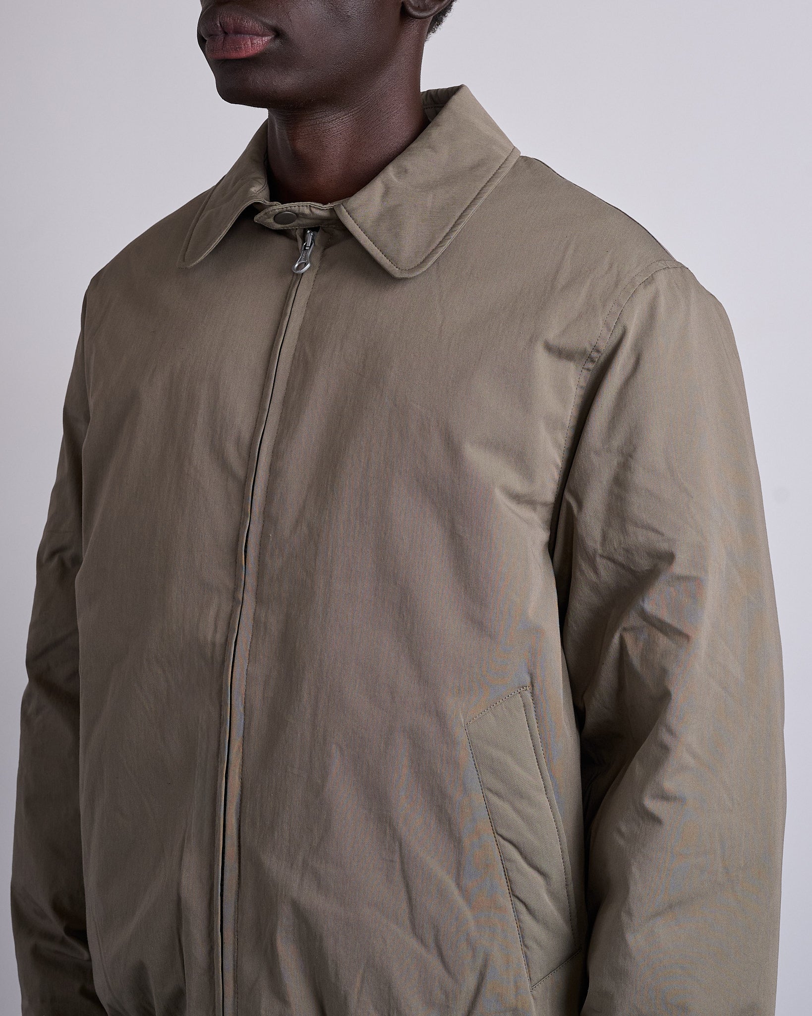 Our Legacy Avenue Puffa Jacket Solaro Sage Tide Cotton Nylon – LESS 17