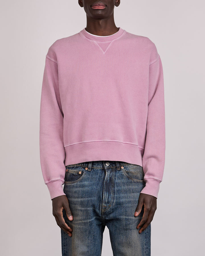 Our Legacy Base Sweat Crewneck Gentlemens Pink Star Fleece