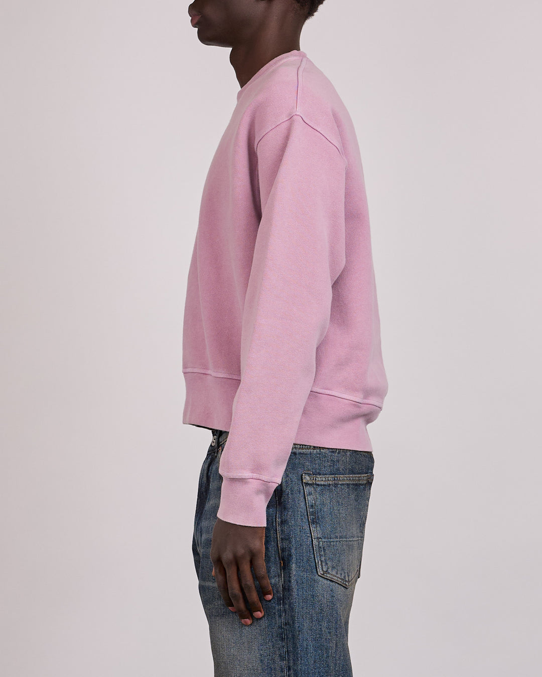Our Legacy Base Sweat Crewneck Gentlemens Pink Star Fleece