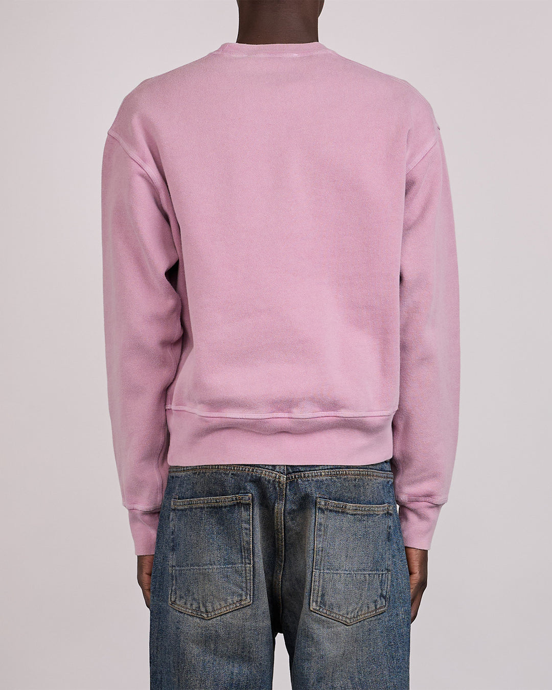 Our Legacy Base Sweat Crewneck Gentlemens Pink Star Fleece