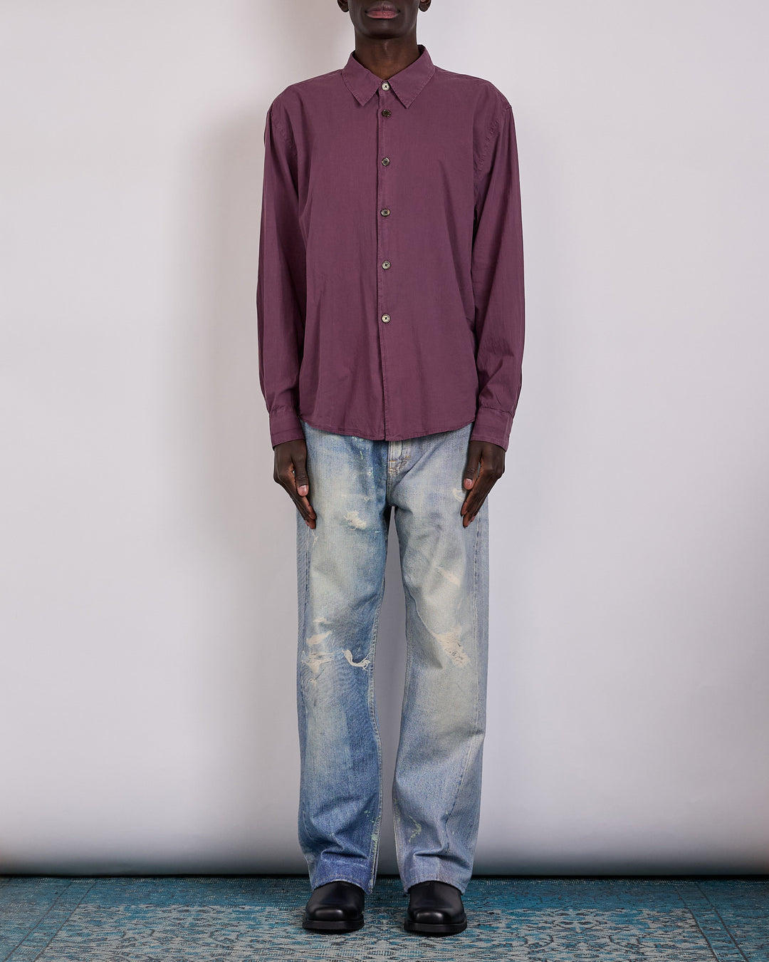 Our Legacy Beyond Button Shirt Port Cotton Gauze