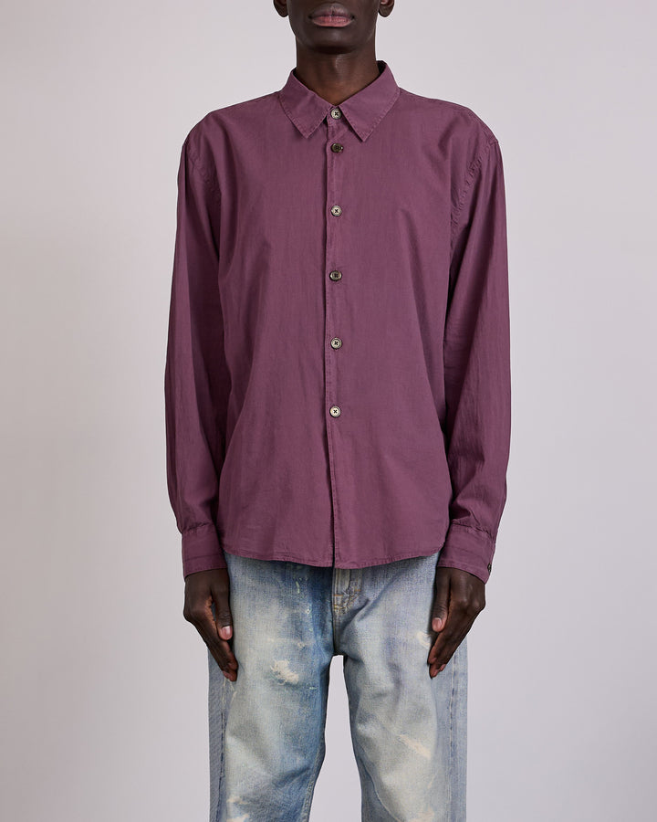 Our Legacy Beyond Button Shirt Port Cotton Gauze