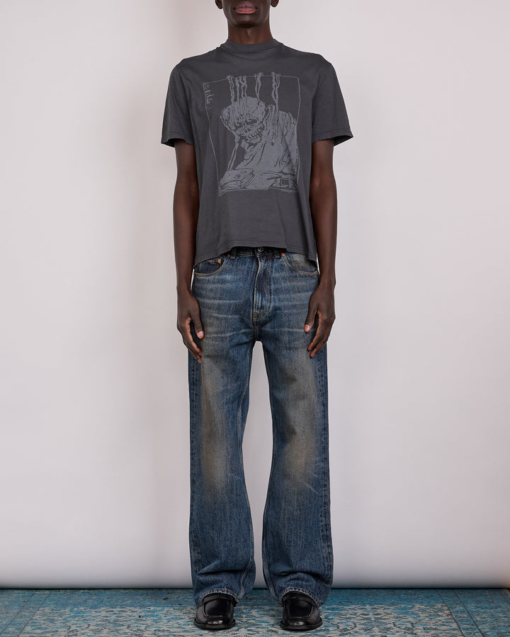 Our Legacy Box T-Shirt Angry Fan Mail Print