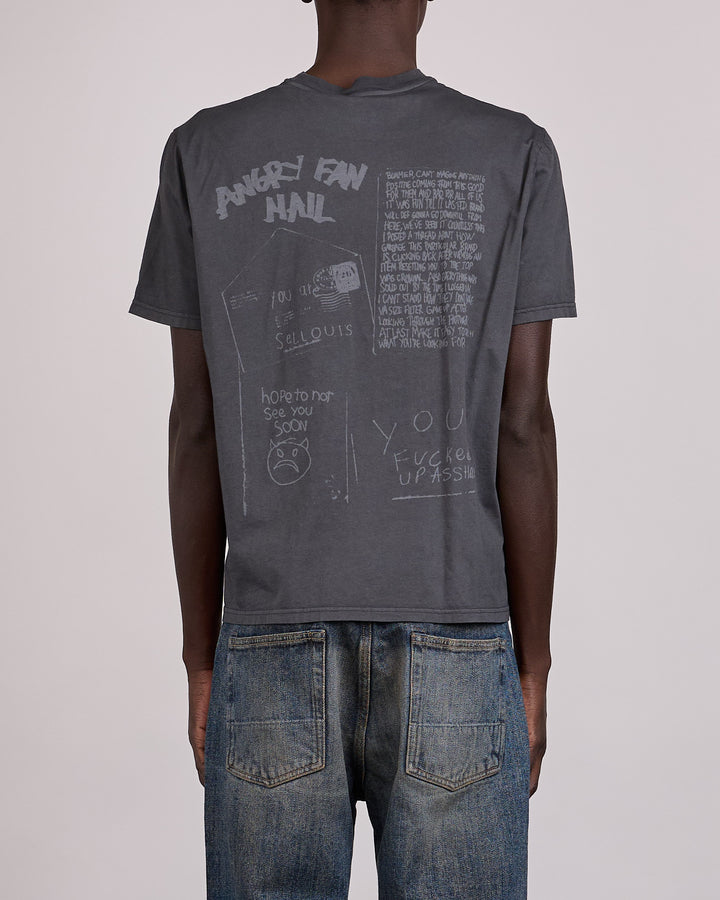 Our Legacy Box T-Shirt Angry Fan Mail Print