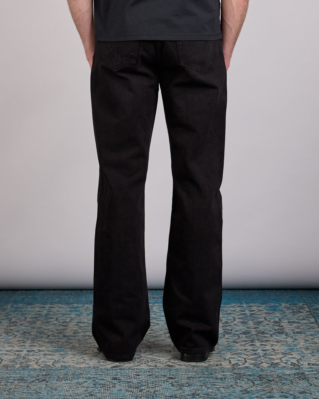 Our Legacy Carlson Cut Jean Overdyed Highway Black