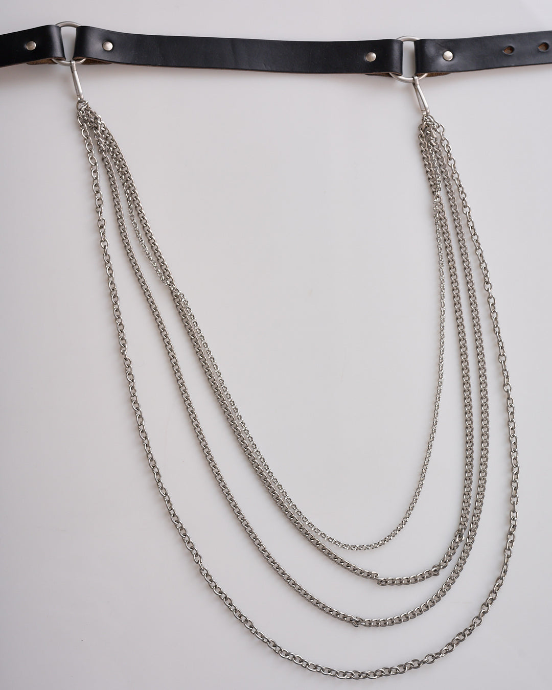 Our Legacy Chain Belt Black Chromexcel Leather