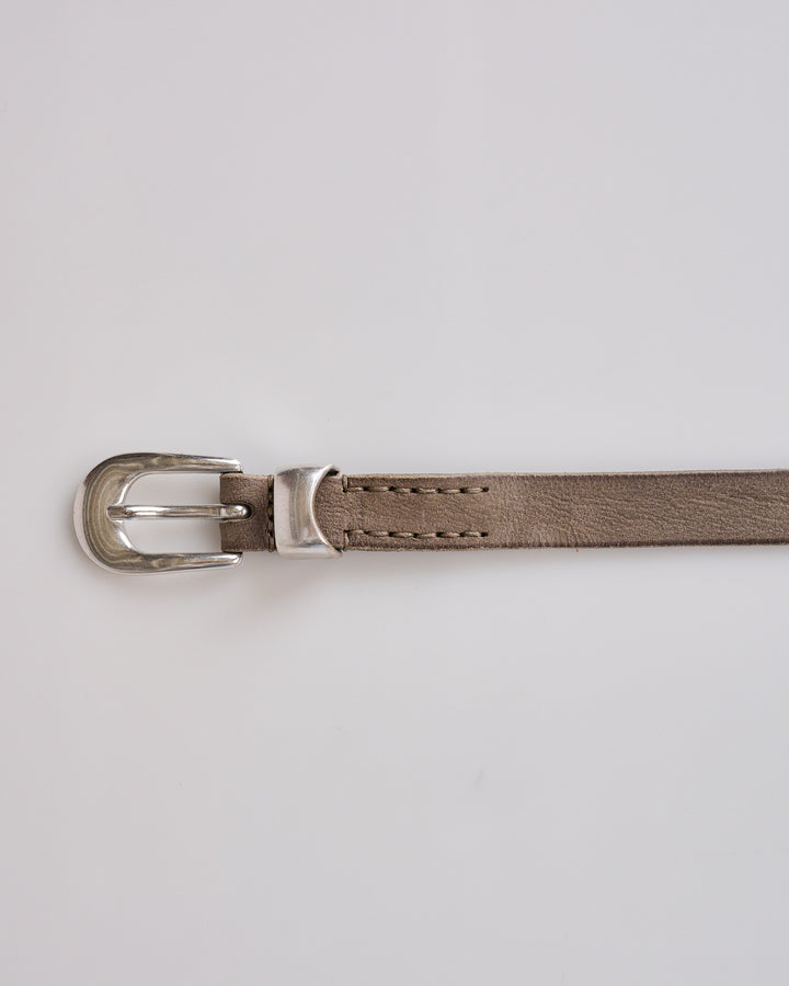 Our Legacy 2cm Belt Leather Sundried Clay