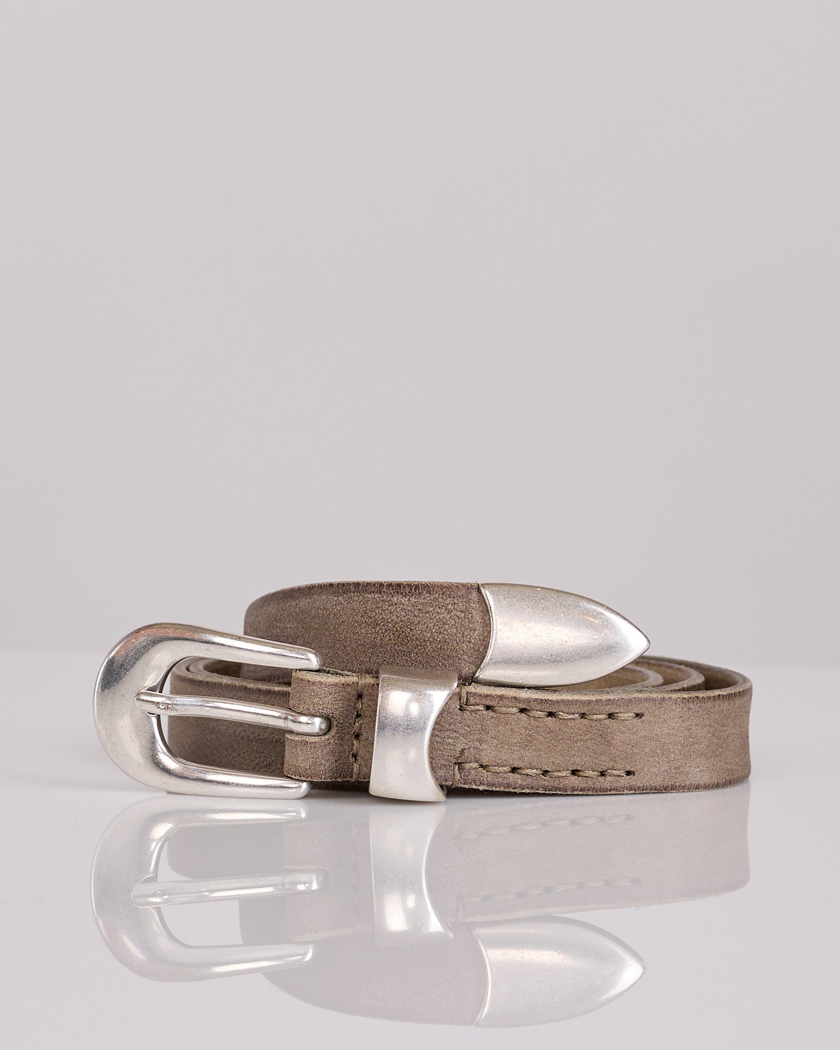 Our Legacy 2cm Belt Leather Sundried Clay – LESS 17
