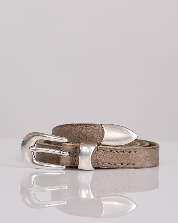 Our Legacy 2cm Belt Leather Sundried Clay