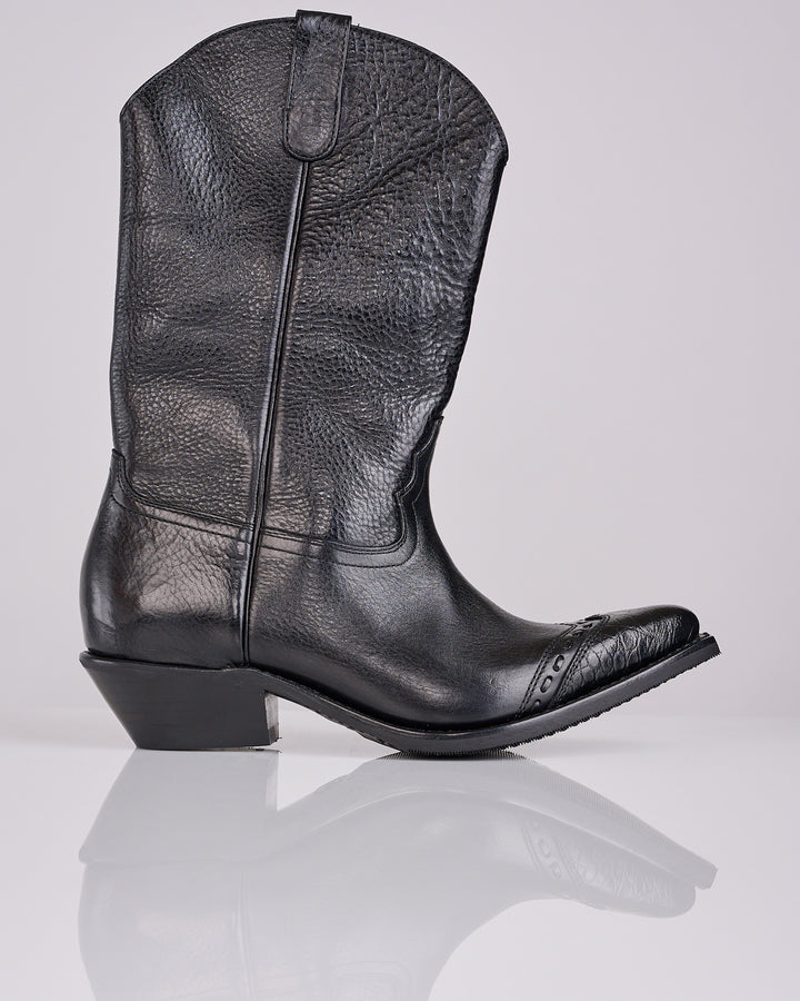 Our Legacy Consultant Boot Deep Black Leather