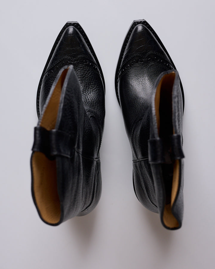 Our Legacy Consultant Boot Deep Black Leather