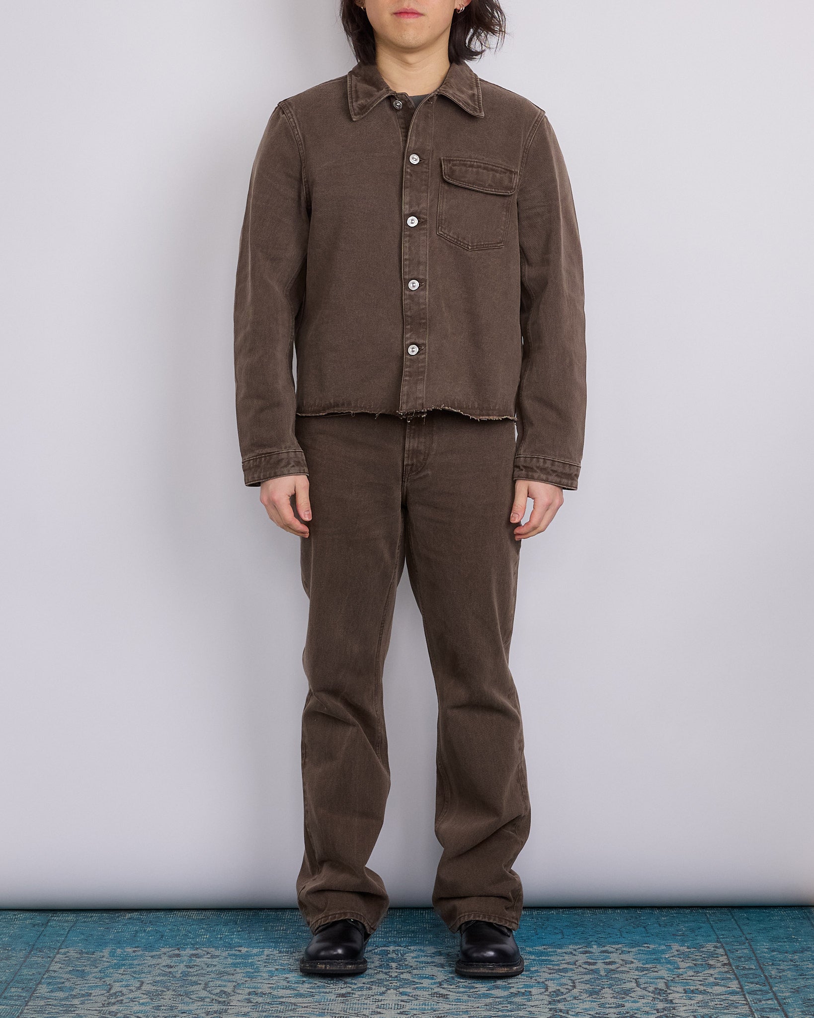 Our Legacy Cut Rebirth Jacket Choco Overdye – LESS 17