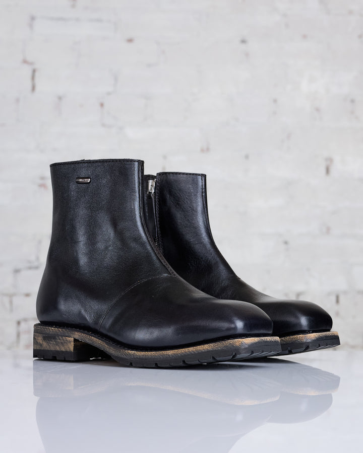 Our Legacy Engine Boot Deep Black Leather