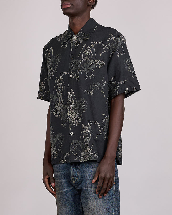 Our Legacy Every Button Shirt Death Paisley Print